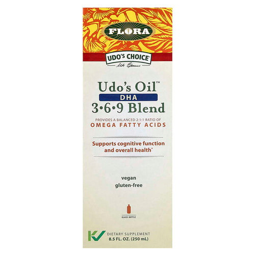 <img alt="Flora, Udos Choice, Udos Oil, DHA 3-6-9 Blend, 8.5 fl oz (250 ml)" title="Flora, Udos Choice, Udos Oil, DHA 3-6-9 Blend, 8.5 fl oz (250 ml),061998679975"