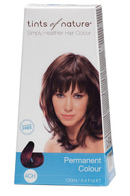 Tints of Nature Permanent Hair Colour 4CH Rich Chocolate Brown -- 4.4 fl oz