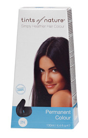 Tints of Nature Permanent Hair Colour 2N Natural Darkest Brown -- 4.4 fl oz