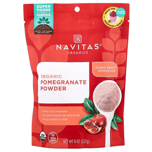 <img alt="Navitas Organics, Organic Pomegranate Powder, 8 oz (227 g)" title="Navitas Organics, Organic Pomegranate Powder, 8 oz (227 g),858847000246"