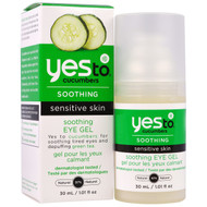 Yes to, Soothing, Sensitive Skin Soothing Eye Gel, Cucumbers, 1.01 fl oz (30 ml)