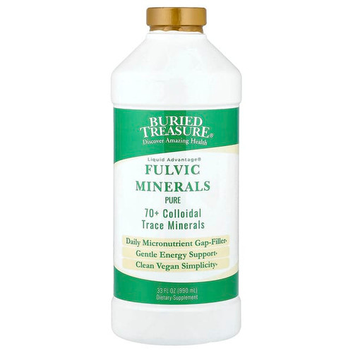 <img alt="Buried Treasure, Fulvic Minerals, Pure, 33 fl oz (990 ml)" title="Buried Treasure, Fulvic Minerals, Pure, 33 fl oz (990 ml),016055345614"