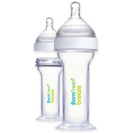 Born Free, Breeze, New Born Bottles, Preemie Flow, 0m+, 2 Pack, 2 oz (60 ml) Each