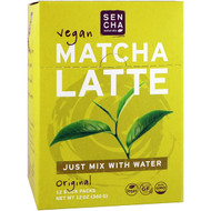 Sencha Naturals, Matcha Latte, Original, 12 Stick Packs, 12 oz (360 g)
