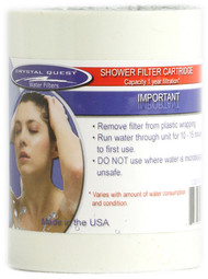 Crystal Quest Shower Filter Replacements -- 1 Filter