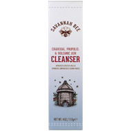 Savannah Bee Company Inc, Charcoal Propolis & Volcanic Ash Cleanser, 4 oz (113 g)