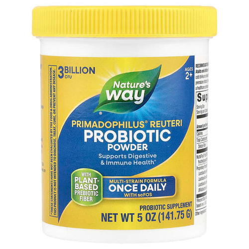 <img alt="Natures Way, Primadophilus Reuteri Probiotic Powder, Ages 2+, 3 Billion CFU, 5 oz (141.75 g)" title="Natures Way, Primadophilus Reuteri Probiotic Powder, Ages 2+, 3 Billion CFU, 5 oz (141.75 g),033674142417"