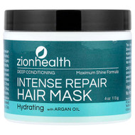 <img alt="Zion Health, Intense Repair Hair Mask, 4 oz (113 g)" title="Zion Health, Intense Repair Hair Mask, 4 oz (113 g),093141100951"
