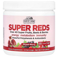 <img alt="Country Farms, Super Reds, Mixed Berry, 7.1 oz (200 g)" title="Country Farms, Super Reds, Mixed Berry, 7.1 oz (200 g),035046098797"