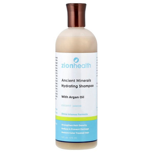 <img alt="Zion Health, Ancient Minerals, Hydrating Shampoo with Argan Oil, Coconut Jasmine, 16 fl oz (473 ml)" title="Zion Health, Ancient Minerals, Hydrating Shampoo with Argan Oil, Coconut Jasmine, 16 fl oz (473 ml),093141102238"