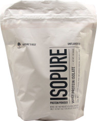 Natures Best, IsoPure, Whey Protein Isolate, Protein Powder, Unflavored, 1 lb (454 g)
