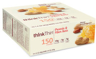 thinkThin Lean Protein & Fiber Bars Honey Drizzle Peanut - 10 Bars