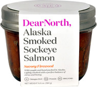 Dear North Alaska Smoked Sockeye Salmon Savory Fireweed - 6.5 oz