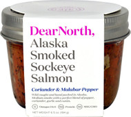 Dear North Alaska Smoked Sockeye Salmon Coriander & Malabar Pepper - 6.5 oz