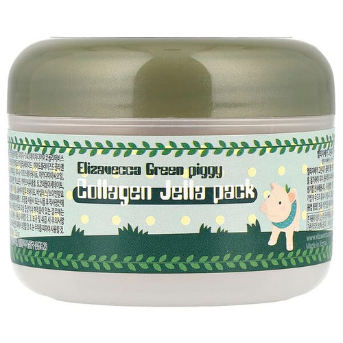 <img alt="Elizavecca, Green Piggy, Collagen Jelly Pack, 3.53 oz (100 g)" title="Elizavecca, Green Piggy, Collagen Jelly Pack, 3.53 oz (100 g),8809311914035"
