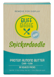 Buff Bake, Snickerdoodle Protein Almond Spread, 10 Squeeze Packs, 1.15 oz (32 g) Each