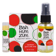 Indigo Wild, Bah Hum Zum Gift Set, Zum Bar, Mini Mist & Kiss Stick, 3 Piece Set
