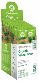 Amazing Grass, Organic Wheat Grass, 15 Individual Packets,  0.28 oz (8 g) Each