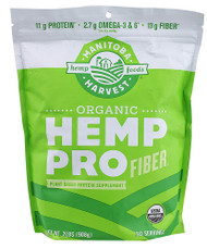 Manitoba Harvest, Hemp Yeah! Max Fiber Hemp Protein Powder, Unsweetened, 32 oz (907 g)