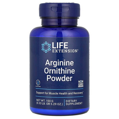 <img alt="Life Extension, Arginine Ornithine Powder, 5.29 oz (150 g)" title="Life Extension, Arginine Ornithine Powder, 5.29 oz (150 g),737870038153"