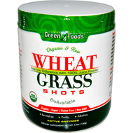 Green Foods , Organic & Raw, Wheatgrass Shots, 5.3 oz (150 g)