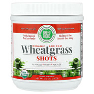 <img alt="Green Foods, Organic and Raw Wheatgrass Shots, 5.3 oz (150 g)" title="Green Foods, Organic and Raw Wheatgrass Shots, 5.3 oz (150 g),083851203332"