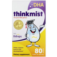 Ddrops, Thinkmist, DHA, 0.36 fl oz (10.6 ml)