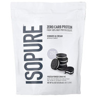 <img alt="Isopure, Zero Carb Protein Powder, Cookies & Cream, 1.02 lb (465 g)" title="Isopure, Zero Carb Protein Powder, Cookies & Cream, 1.02 lb (465 g),089094022471"