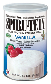 Natures Plus, Spiru-Tein High Protein Energy Meal,  Vanilla - 1.2 lbs