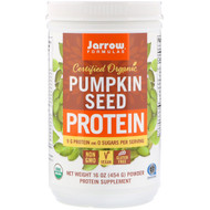 Jarrow Formulas, Certified Organic Pumpkin Seed Protein, 16 oz (454 g)