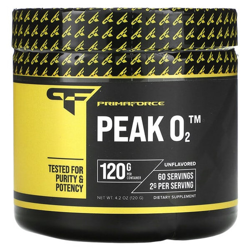 <img alt="Primaforce, Peak O2, Unflavored, 4.2 oz (120 g)" title="Primaforce, Peak O2, Unflavored, 4.2 oz (120 g),811445020504"