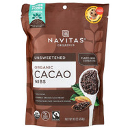 <img alt="Navitas Organics, Organic Cacao Nibs, Unsweetened, 16 oz (454 g)" title="Navitas Organics, Organic Cacao Nibs, Unsweetened, 16 oz (454 g),858847000697"