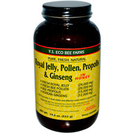 YS Eco Bee Farms Royal Jelly Pollen Propolis and Ginseng -- 24000 mg - 19.5 oz