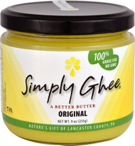 Simply Ghee Grass-Fed Ghee Original -- 9 oz