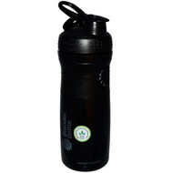 Blender Bottle, BlenderBottle, SportMixer Tritan Grip, Black/Black, 28 oz
