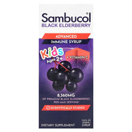 <img alt="Sambucol, Kids, Black Elderberry, Advanced Immune Syrup, Ages 2+, 8,360 mg, 7.8 fl oz (230 ml)" title="Sambucol, Kids, Black Elderberry, Advanced Immune Syrup, Ages 2+, 8,360 mg, 7.8 fl oz (230 ml),896116001211"