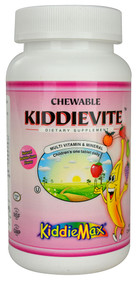 Maxi Health Chewable Kiddievite KiddieMax Natural Bubble Gum -- 90 Chewables
