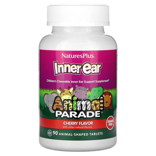 <img alt="NaturesPlus, Animal Parade, Inner Ear, Childrens Chewable, Cherry, 90 Animal-Shaped Tablets" title="NaturesPlus, Animal Parade, Inner Ear, Childrens Chewable, Cherry, 90 Animal-Shaped Tablets,097467299498"