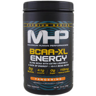 Maximum Human Performance, Premium Series, BCAA-XL Energy, Tangerine, 10.6 oz (300 g)