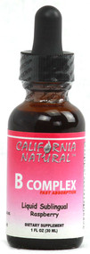 California Natural B Complex Raspberry -- 1 fl oz