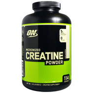 Optimum Nutrition, Micronized Creatine Powder, Unflavored, 1.32 lb (600 g)