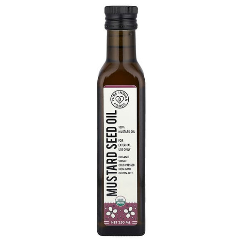 <img alt="Pure Indian Foods, Mustard Seed Oil, 250 ml" title="Pure Indian Foods, Mustard Seed Oil, 250 ml,797734507003"