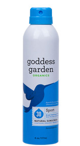 Goddess Garden Organics Sport Natural Mineral Sunscreen SPF 30 -- 6 oz
