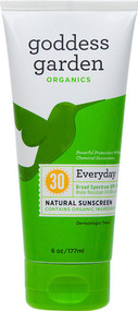 Goddess Garden, Organics, Everyday Natural Mineral Sunscreen, SPF 30, 6 oz (170 g)