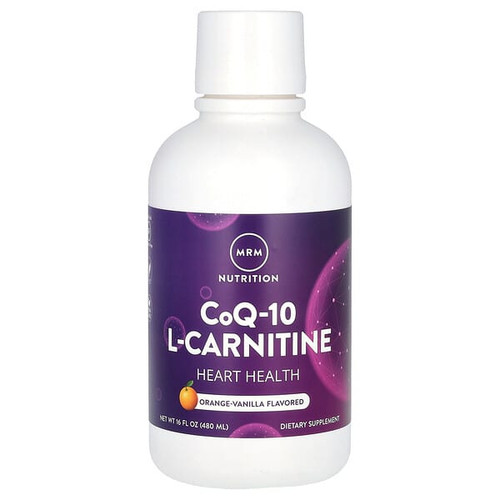 <img alt="MRM Nutrition, CoQ-10 L-Carnitine Liquid, Orange-Vanilla, 16 fl oz (480 ml)" title="MRM Nutrition, CoQ-10 L-Carnitine Liquid, Orange-Vanilla, 16 fl oz (480 ml),609492722171"