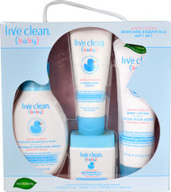 Live Clean Baby Gentle Moisture Skincare Essentials Gift Set -- 1 Set