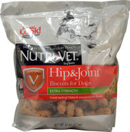 Nutri-Vet Hip and Joint Biscuits for Dogs Peanut Butter - 6 lbs