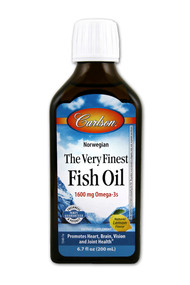 Carlson Labs, Norwegian, The Very Finest Fish Oil, Natural Lemon Flavor, 6.7 fl oz (200 ml)