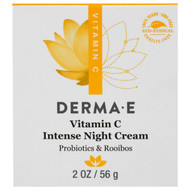 Derma E, Vitamin C Intense Night Cream, Probiotics & Rooibos, 2 oz (56 g)