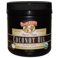 Barleans, Organic Virgin Coconut Oil, 16 fl oz (473 ml)